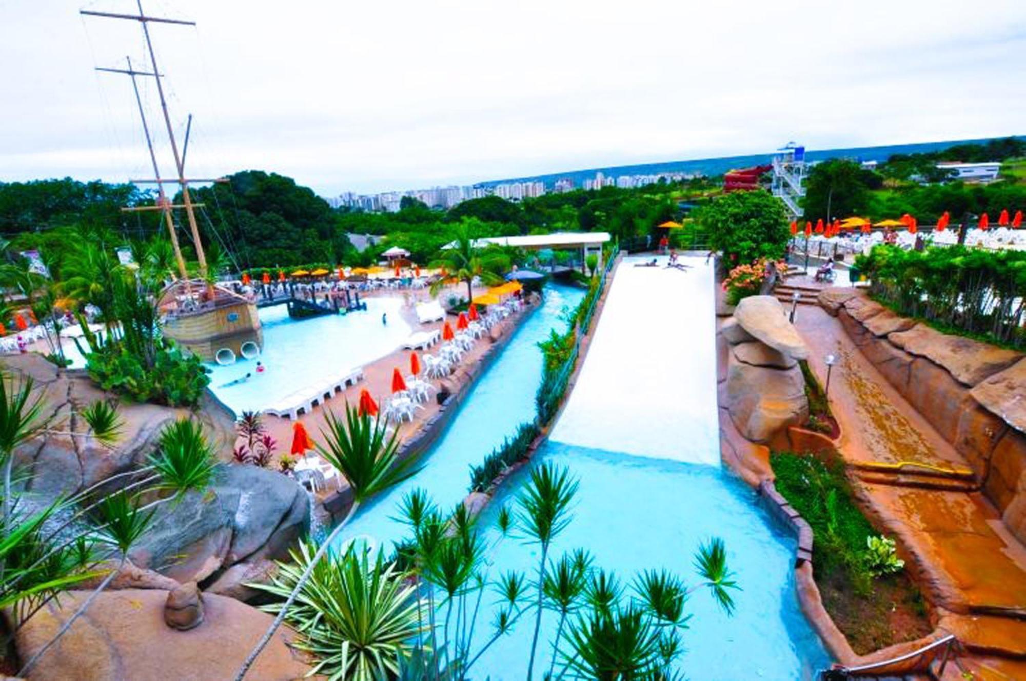 Piazza Diroma - Cortesia Park Diroma, Splash E Slide Caldas Novas Luaran gambar